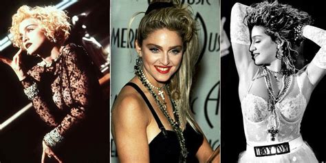 Madonnas 60th Birthday Madonnas Most Iconic Fashion Moments Through The Years