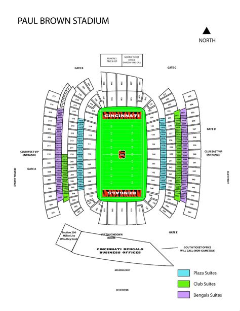 Eightseventhreeoneninetwosix Bengals Stadium Seating Chart