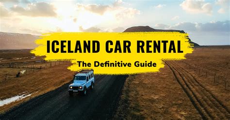 Maybe you would like to learn more about one of these? Iceland Car Rental: The Definitive Guide 2020