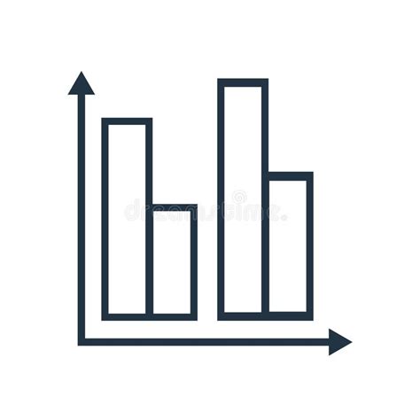 Bar Chart Icon Vector Isolated On White Background Bar Chart Sign