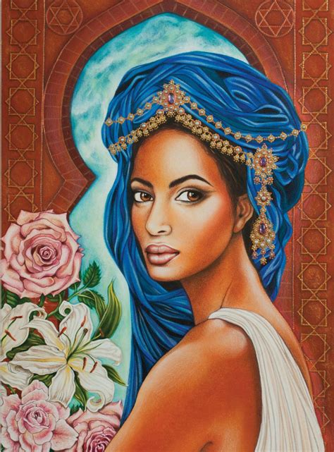 Makeda ~ The Queen Of Saba African American Artwork African Art African Women Art Black Love