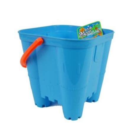 Beach Large Castle Bucket Assorted All Brands Toys Pty Ltd