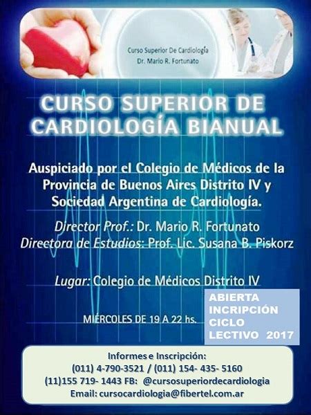 Curso Superior De Cardiología Bianual Intramed Eventos