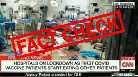 Covid 19 Vaccine Turning Patients Into Zombies Fact Check Proves Viral