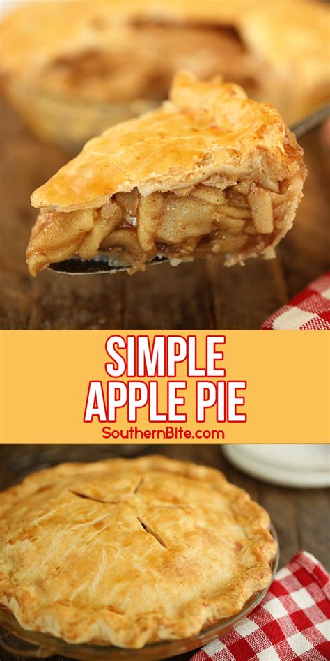 Simple Apple Pie Southern Bite