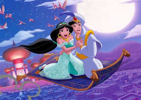 Princess Jasmine And Aladdin Official Disney Cardboard Cutout Lupon