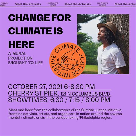 Climate Justice Initiatives Change For Climate Is Here Cherry Street