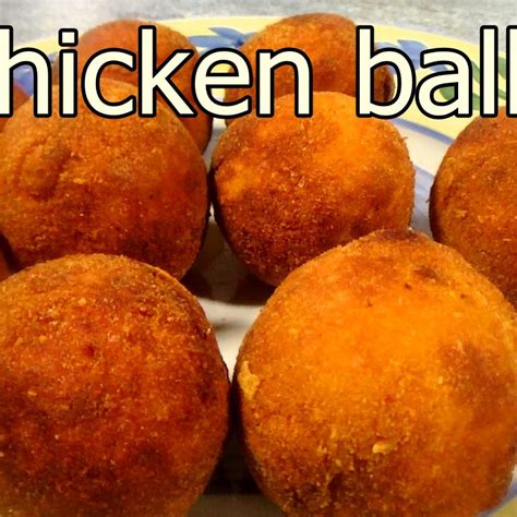TASTY CHICKEN BALLS - Easy food recipes for dinner to make ...