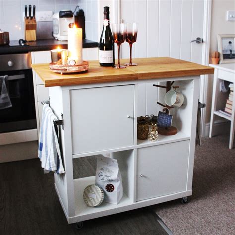 For the larger kitchen this ikea kitchen island hack takes a hemnes dresser ($249) adding a karlby countertop ($189), attching them with the ekby bracktes ($5), the resulting island looks high end and. Farmhouse Kitchen Island IKEA Hacks | The Cottage Market