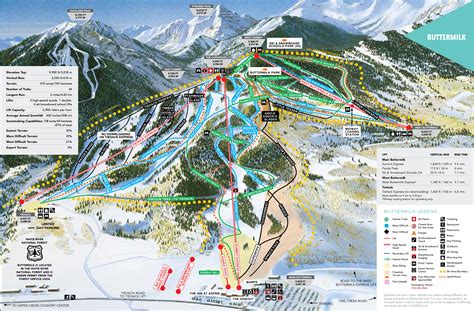 Aspen Trail Maps Mountain Highlands And Buttermik Trails Ski Bookings