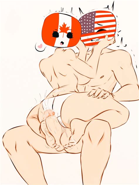 Rule 34 Breasts Canada Countryhumans Canadian Flag Countryhumans
