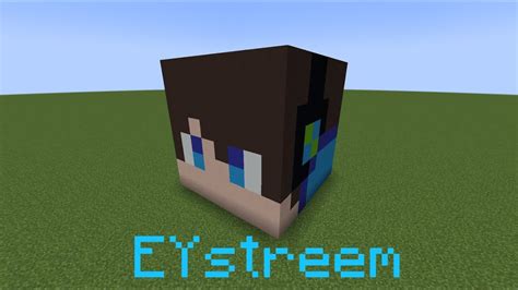 Eystreem Minecraft Head Tutorial Youtube