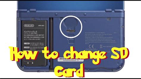An sd card is required to store the exploit files and homebrew apps. New 3DS XL - How to Change SD card - YouTube