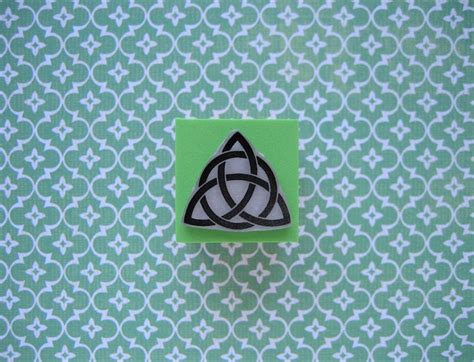 Celtic Triquetra Stamp Triquetra Stamp Celtic Triquetra Knot Stamp