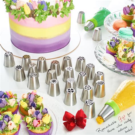 Russian Piping Tips Cake Decorating Supplies 39 Baking Supplies Set