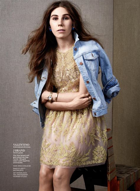 Zosia Mamet Of “girls” Poses For Instyle Shoot By Bjarne Jonasson Fashion Gone Rogue