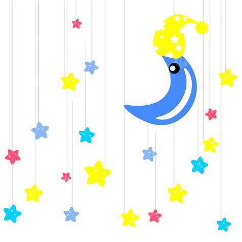 Moon And Stars Clipart Transparent Background Moon Stars Moon Star