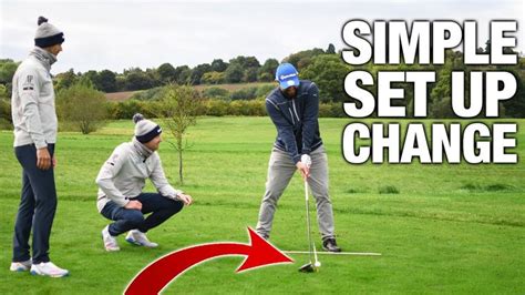 How To Hit Your Driver Straight One Simple Set Up Change Me And My