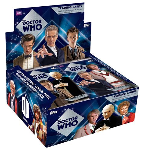 Topps Doctor Who Trading Cards Usa Merchandise Guide The Doctor