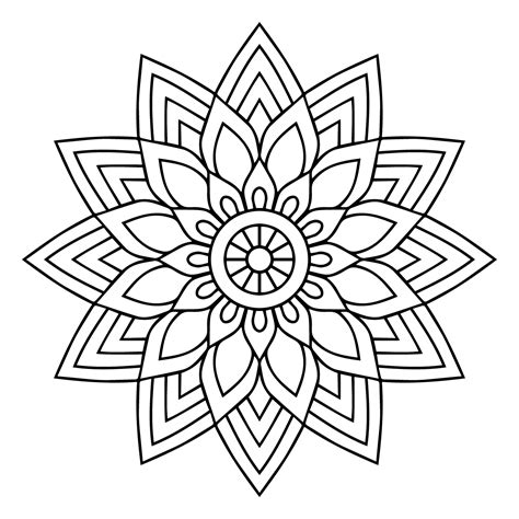 Mandalas Imagenes De Flores Para Dibujar Faciles Y Bonitas Juvenil De