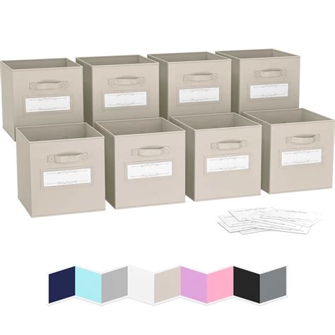 Buy Royexe Storage Cubes - 11 Inch Cube Storage Bins (Set of 8