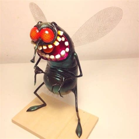 Pin By 韋恩 林 On 雕塑 Sculpture Insect Art Art Toy Polymer Clay Art