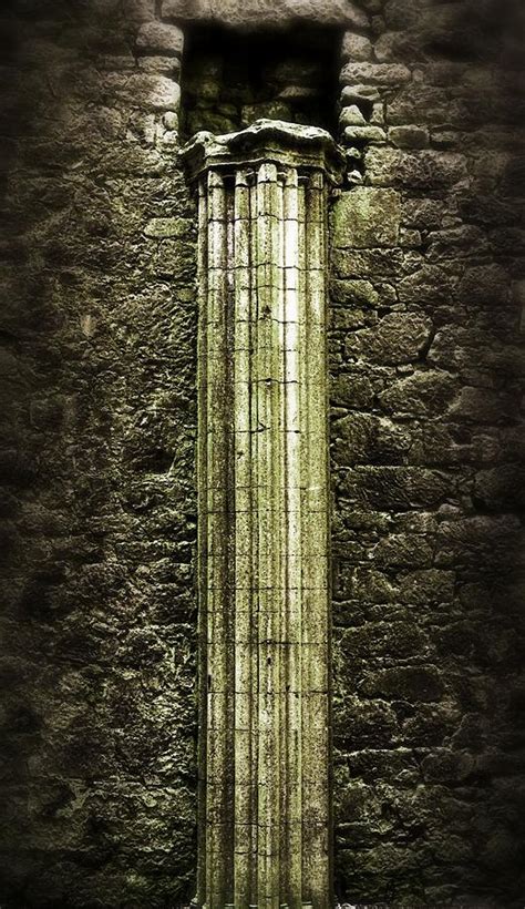 Gothic Column Rock Of Cashel Photograph By Nadalyn Larsen