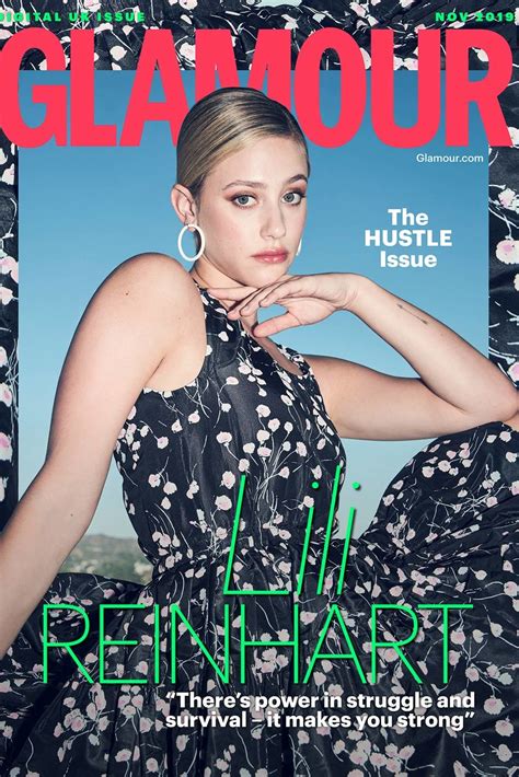 Lili Reinhart Glamour Uk Digital Magazine Cover November 14 2019 Star Style