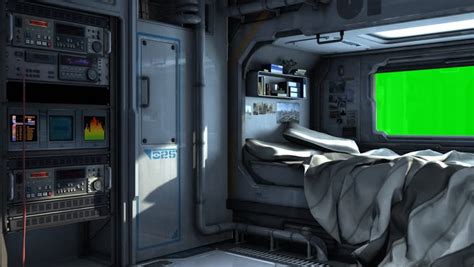 The shorter third act shows how they learn to cope and. Scifi Spaceship Bedroom - Video Stock Footage Video (100% ...