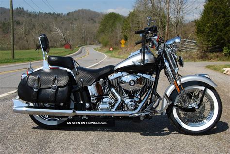 2003 hd 100th anniversary fatboy with only 7. 100th Anniversary Harley Davidson Heritage Softail
