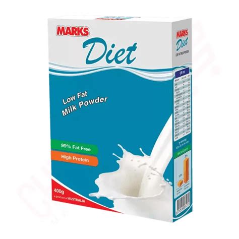 Marks Diet Low Fat Milk Powder 400 Gm Diet Milk Price Bd