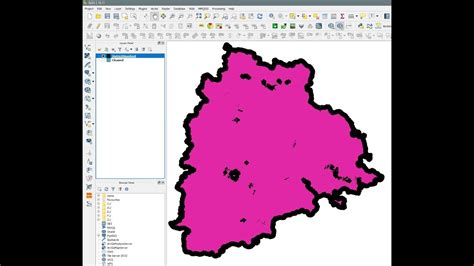 QGIS Delete Holes Remove Gaps Or Holes Inside Polygons After