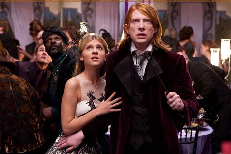 Attack During The Wedding Of Bill Weasley Domhnall Gleeson And Fleur Delacour Clémence Poésy