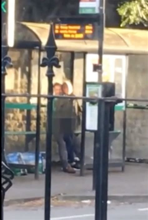Outrage As Brit Couple Spotted Having Sex At Busy Bus Stop In Broad