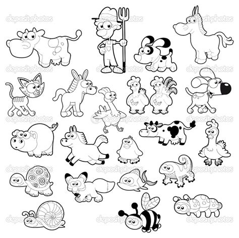 Coloring pages of sea animals to print9fac. Animal Collage Coloring Pages at GetColorings.com | Free ...
