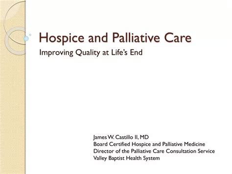 Ppt Hospice And Palliative Care Powerpoint Presentation Free