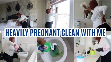 Getting My House Ready For The Big Day Heavily Pregnant Clean With Me Youtube