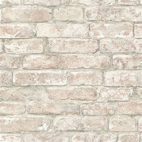 Faux White Brick Peel And Stick Wallpaper At Ellen Neal Blog