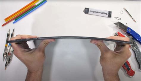 samsung galaxy tab s8 ultra bend test produces surprising results