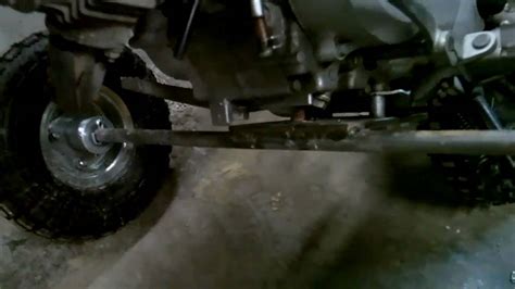 crf50 homemade training wheels - YouTube