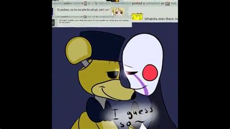 Golden Freddy X Puppet ~ Just The Way You Are Youtube