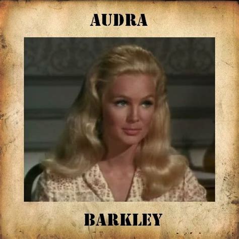 6 Audra Barkley Of The Big Valley Linda Evans Linda Bo Derek