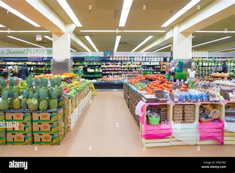 CHICAGO, IL - CIRCA MARCH, 2016: inside Jewel-Osco store. Jewel-Osco is