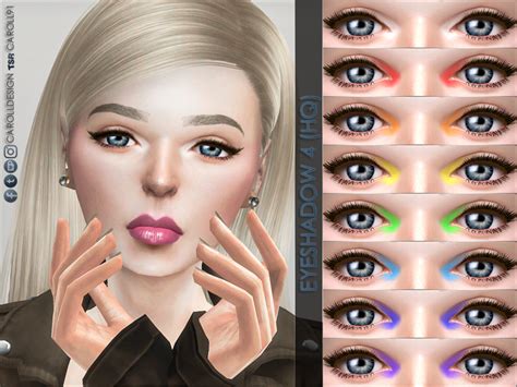 The Sims Resource Eyeshadow 4 Hq