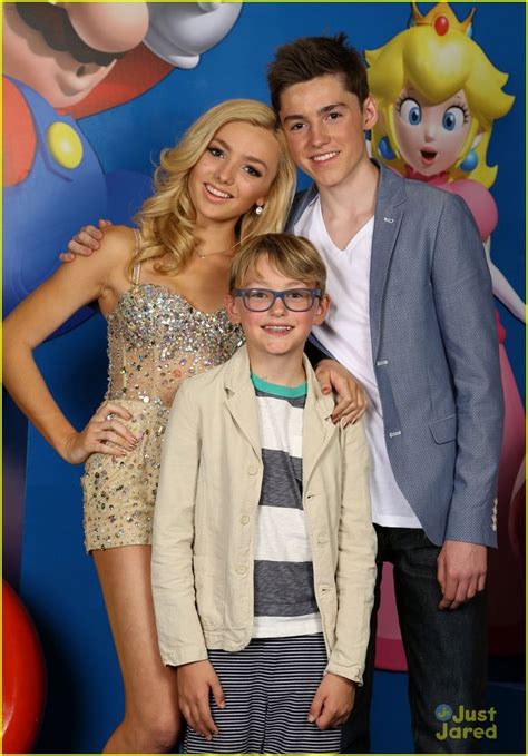 Peyton List With Twin Brother Spencer And Younger Brother Phoenix They