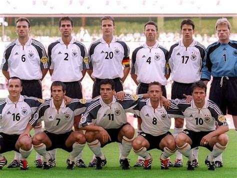 Germany euro group stage, matchday 3 full match held at de kuip (rotterdam) on footballia. Germany team group at Euro 2000. | Futebol, Botafogo