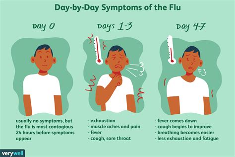 The researchers advise people who could be. Examining How the Flu Progresses Day After Day