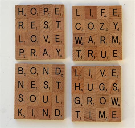The 25 Best Scrabble Tile Crafts Ideas On Pinterest