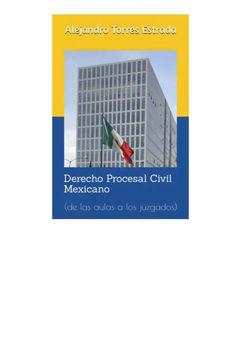 Ppt Pdf Read Online Derecho Procesal Civil Mexicano De Las Aulas A