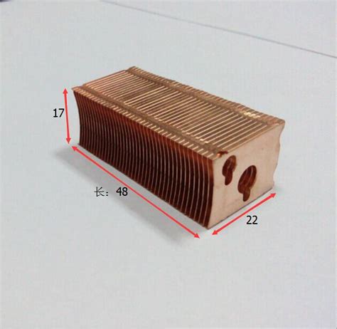 There are many published papers and. 48*22*17mm Pure copper cooling fins Finned radiator length can DIY through heat pipe fins -in ...
